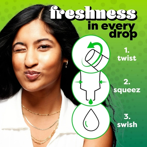 ⭐4/$15 Crest Scope Squeez Mouthwash Concentrate, Cool Peppermint - Picture 8 of 11